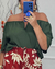 Blusa Joana manga curta (crepe duna) - comprar online