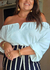 Blusa Joana manga COMPRIDA (crepe duna) - comprar online
