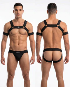 CONJUNTO HARNESS COM REGULAGEM E CUECA JOCKSTRAP - comprar online