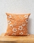 ALMOHADON FLORA LINO NARANJA