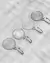 PERCHERO LETTERS M PLATA - comprar online