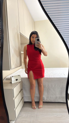 Vestido fenda na internet