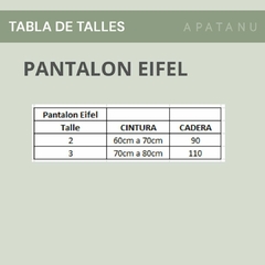 Pantalón Eifel - APA TANU