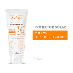 Avene Protector Solar Spf50+ Leche Mineral X 100ml - comprar online