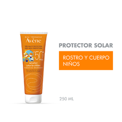 Avene Protector Solar Spf50+ Leche Especial Niños X 250ml - comprar online