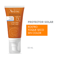 Avene Protector Solar Spf50+ Ultra Mat Fluido Toque Seco X 50ml - comprar online