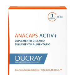 Ducray Anacaps Activ+ Suplemento Dietario X 30 Cápsulas - comprar online