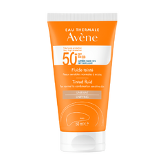 Avene Protector Solar Spf50+ Fluido Con Color Para Pieles Mixtas X 50ml