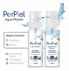 Perpiel Facial Agua Micelar Bifásica x 200 ml - tienda online