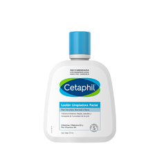CETAPHIL FACIAL Y CORPORAL LOCIÓN LIMPIADORA PARA PIELES SECAS SENSIBLES x 237 ml