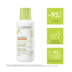 Aderma Exomega Crema Emoliente Control 400ml - Farmacia Manes