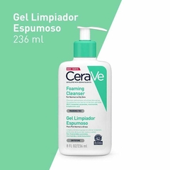 Cerave gel limpiador espumoso x 236 ml - tienda online