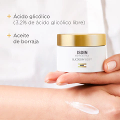 ISDIN ISDINCEUTICS GLICOISDIN 8 SOFT CREMA FACIAL ANTIEDAD X 50ML - comprar online