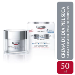 Eucerin HYALURON-FILLER día piel seca FPS 15 50ml en internet