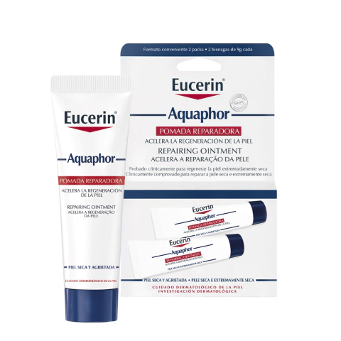Eucerin Pomada reparadora Aquaphor 2x10ml - comprar online
