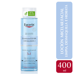 Eucerin dermatoclean (hyaluron) locion micelar 3 en 1 400 ml en internet