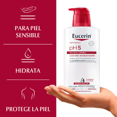 Eucerin Loción hidratante pH5 400ml - Farmacia Manes