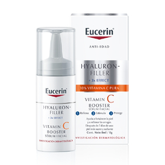 Eucerin HYALURON-FILLER + 3x Effect Vitamin C Booster Serum facial 8ml - comprar online