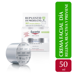Eucerin Hyaluron-Filler + 3x Effect Repuesto Crema de Día FPS 15 50ml - comprar online