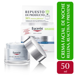 Eucerin Hyaluron-Filler + 3x Effect Repuesto Crema de Noche 50ml - comprar online