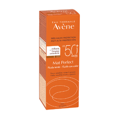 Avene Protector Solar Spf50+ Mat Perfect Fluido Toque Seco Color X 50ml - tienda online