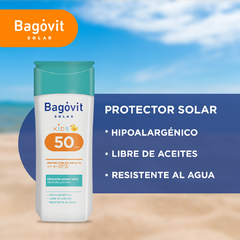 Bagóvit Solar Kids emulsión hidratante corporal y facial FPS 50 x 200 ml en internet