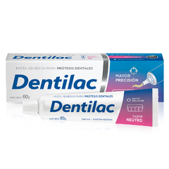 DENTILAC PASTA ADHESIVA PARA PRÓTESIS DENTAL SABOR NEUTRO en internet