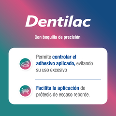 DENTILAC PASTA ADHESIVA PARA PRÓTESIS DENTAL SABOR MENTA - tienda online