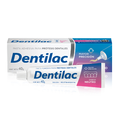 DENTILAC PASTA ADHESIVA PARA PRÓTESIS DENTAL SABOR NEUTRO - comprar online