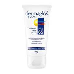 DERMAGLOS PROTECTOR SOLAR FPS 65 CREMA 90 GR