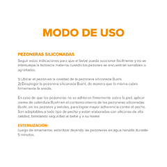 Imagen de Bushi Pezoneras Siliconadas adaptables x par