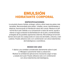 AVENO EMULSION 250 ML - Farmacia Manes