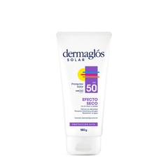DERMAGLOS PROTECTOR SOLAR FPS 50 EFECTO SECO 180 GR - comprar online