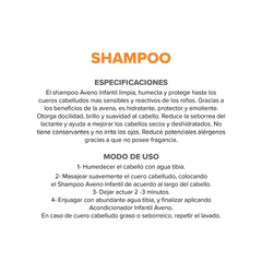 AVENO INFANTIL SHAMPOO 250 ML - Farmacia Manes