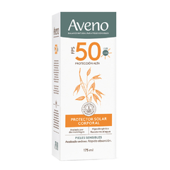 Aveno Protector Solar Emulsión Corporal FPS 50 175ml en internet