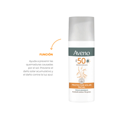 Aveno Protector Solar Gel Facial FPS50 x 50 gr - comprar online