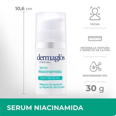 Dermaglós facial Sérum Niacinamida x 30ml - Farmacia Manes
