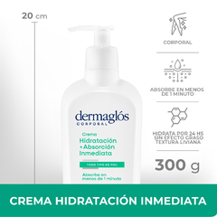 DERMAGLOS CORPORAL Hidratación + Absorción Inmediata x 300g en internet