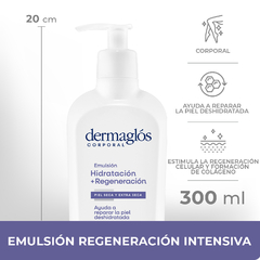 DERMAGLOS CORPORAL Hidratación + Regeneración x 300ml en internet