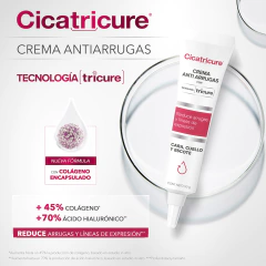 Cicatricure crema antiarrugas con tecnología TRICURE 50 g en internet
