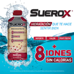 Suerox Bebida Hidratante Manzana 630 ml - Farmacia Manes