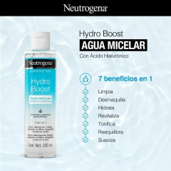 Neutrogena Hydro Boost Agua micelar x 200 ml - Farmacia Manes