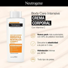 Imagen de Neutrogena Hidrata y Revitaliza Crema Hidratante corporal 400 ML