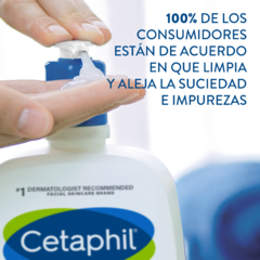 CETAPHIL FACIAL Y CORPORAL LOCIÓN LIMPIADORA PARA PIELES SECAS SENSIBLES x 473 ml - Farmacia Manes