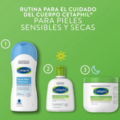 CETAPHIL FACIAL Y CORPORAL EMULSIÓN HIDRATANTE PIEL SECA Y SENSIBLE 473 ml