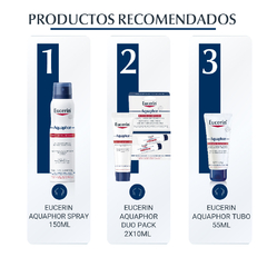 Eucerin Pomada reparadora Aquaphor 2x10ml en internet