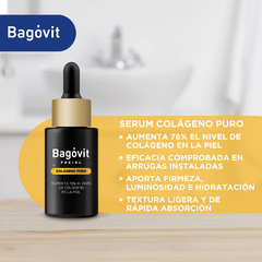 BAGÓVIT FACIAL SERUM COLÁGENO PURO X 30 ML - Farmacia Manes