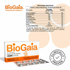 Biogaia probióticos x 10 comprimidos masticables sabor limón - comprar online