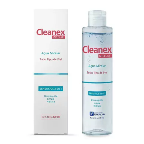 CLEANEX AGUA MICELAR X 200 ML