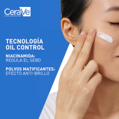 Cerave gel crema hidratante para rostro oil control piel mixta a grasa x 52 gr - Farmacia Manes